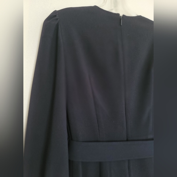 Ted Baker London Silia Kirstenbosch Embroidered Dress Blue Belt Long Sleeve XS - Picture 13 of 16